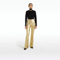 Alexa Gold Trousers