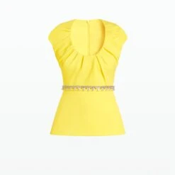 Lotta Buttercup Top With Embroidered Belt -Cheap dresses store RS24 T557.1 BE68.1E112 HC BUTTERCUP PACKSHOT pkf gradient 2500x2500 90dbdd0d 4e10 49e0 8982 788b1c9a28be