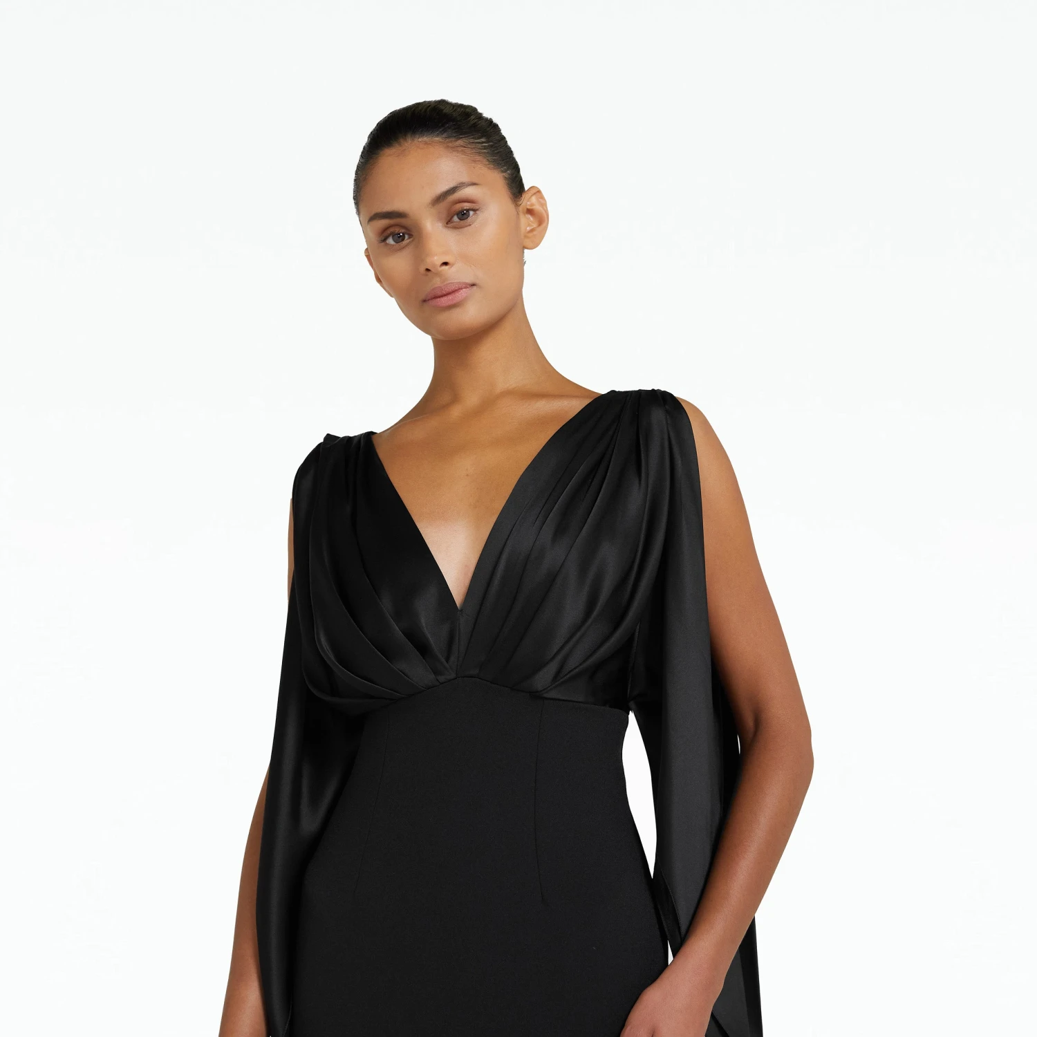 Amina Black Long Dress 3 Amina Black Long Dress - Image 3