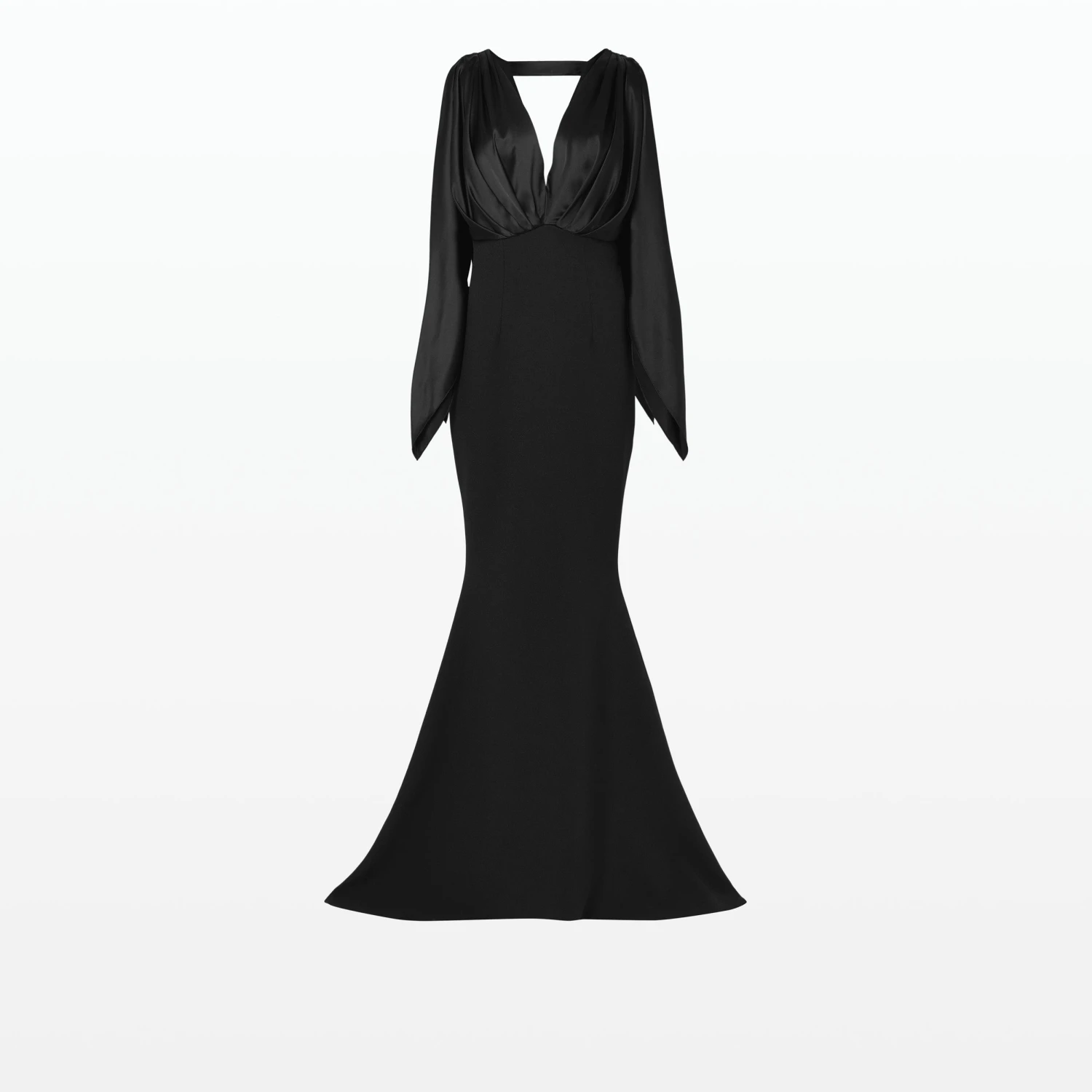 Amina Black Long Dress 5 Amina Black Long Dress - Image 5