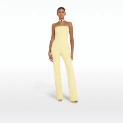 Myrine Pale Primrose Jumpsuit