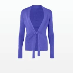 Mani Anemone Blue Knit Cardigan -Cheap dresses store SS22 KN120.1 TBK ANEMONEBLUE PACKSHOT pkf 2500x2500 square