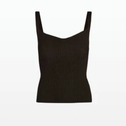 Amal Dark Mocha Crochet Top -Cheap dresses store SS22 KN80.1 CR DARKMOCHA PACKSHOT pkf 2500x2500 square