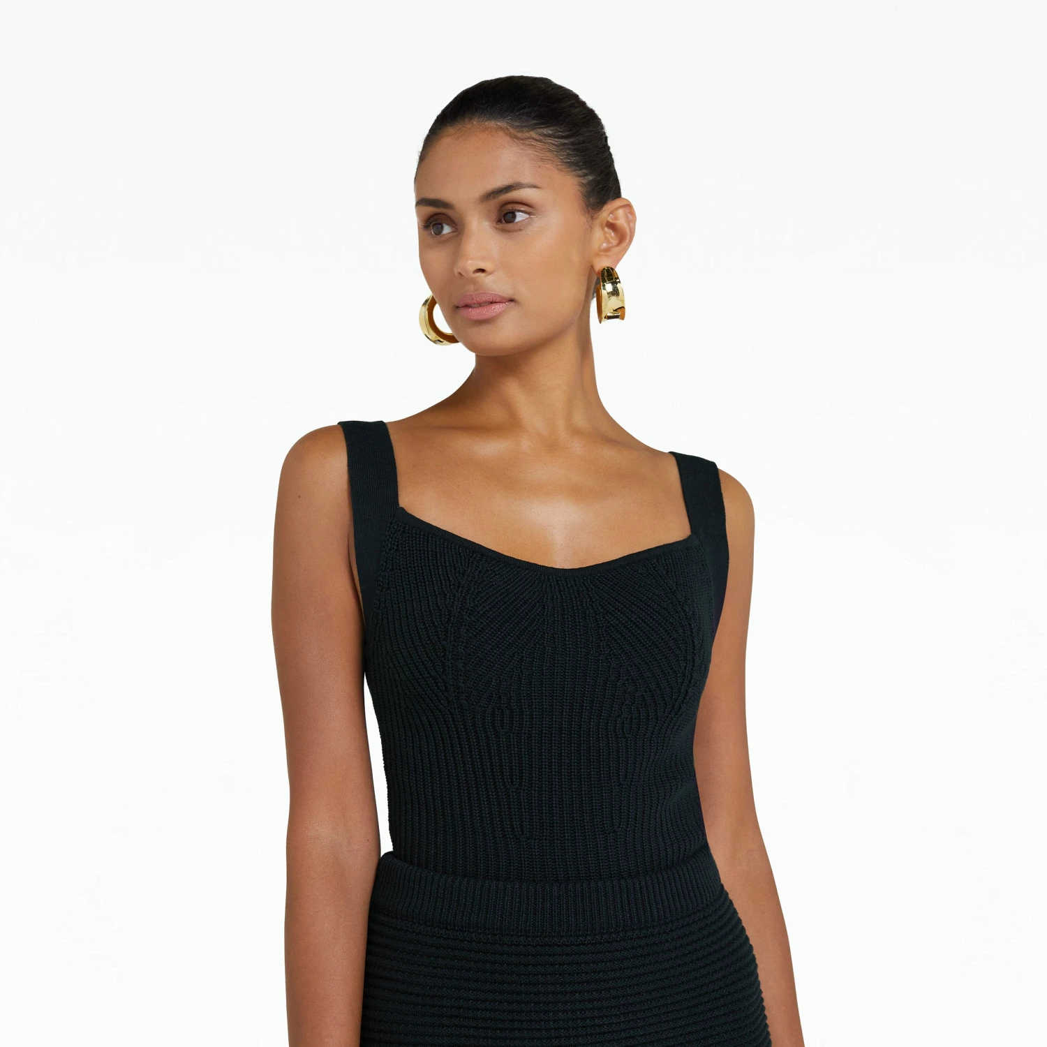 Amal Navy Crochet Top 3 Amal Navy Crochet Top - Image 3