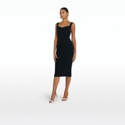 Sabah Navy Crochet Skirt -Cheap dresses store SS22 KN80.1 CR NAVY KN82.1 CR NAVY MODEL fr 2500x2500 square