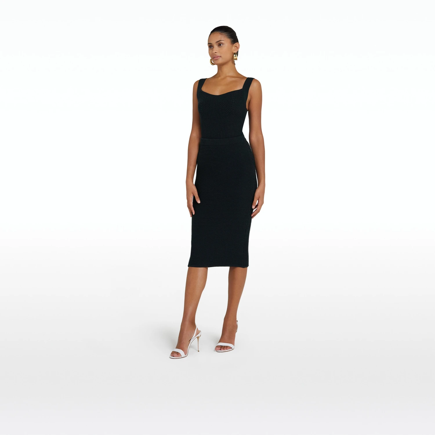 Amal Navy Crochet Top 1 Amal Navy Crochet Top