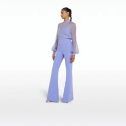 Halluana Blue Iris Trousers -Cheap dresses store SS22 T461.1 HC 2BSO BLUEIRIS P39.1 HC BLUEIRIS MODEL si 2500x2500 square