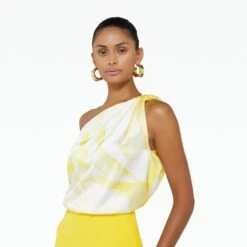 Eliza Ivory & Canary Top 7 Eliza Ivory & Canary Top -Cheap dresses store SS22 T469.1 SSSMB IVORY 2BCANARY P39.1 HC CANARY MODEL d1 2500x2500 square