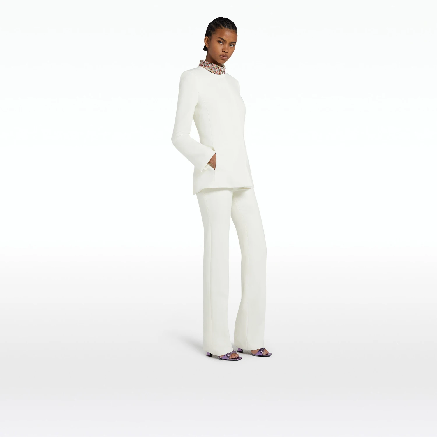 Sneha Ivory Jacket 2 Sneha Ivory Jacket - Image 2