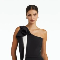 Anaren Black & Ivory Jumpsuit -Cheap dresses store SS23 JS153.1 HC BLACK HC BLACK IVORY ECOM d1 2500x2500 square