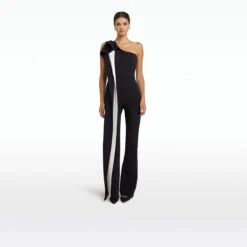 Anaren Black & Ivory Jumpsuit