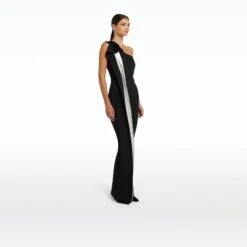 Anaren Black & Ivory Jumpsuit -Cheap dresses store SS23 JS153.1 HC BLACK HC BLACK IVORY ECOM si 2500x2500 square