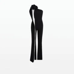 Anaren Black & Ivory Jumpsuit -Cheap dresses store SS23 JS153.1 HC BLACK HC BLACK IVORY PACKSHOT 2500x2500 square