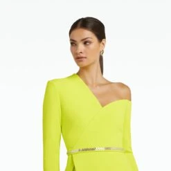 Brielle Meknes Top With Embroidered Belt -Cheap dresses store SS23 T521.1 BE68.1E71 HC MEKNES MD EMB CRYSTAL.P87.1 HC MEKNES ECOM d1 2500x2500 square