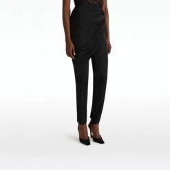 Joja Black Trousers -Cheap dresses store SS24 BS032.1 HCL BLACK LSBC BLACK P107.1 LSBC BLACK ECOM d1 2500x2500 square