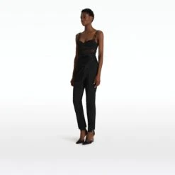 Honee Black Bodysuit