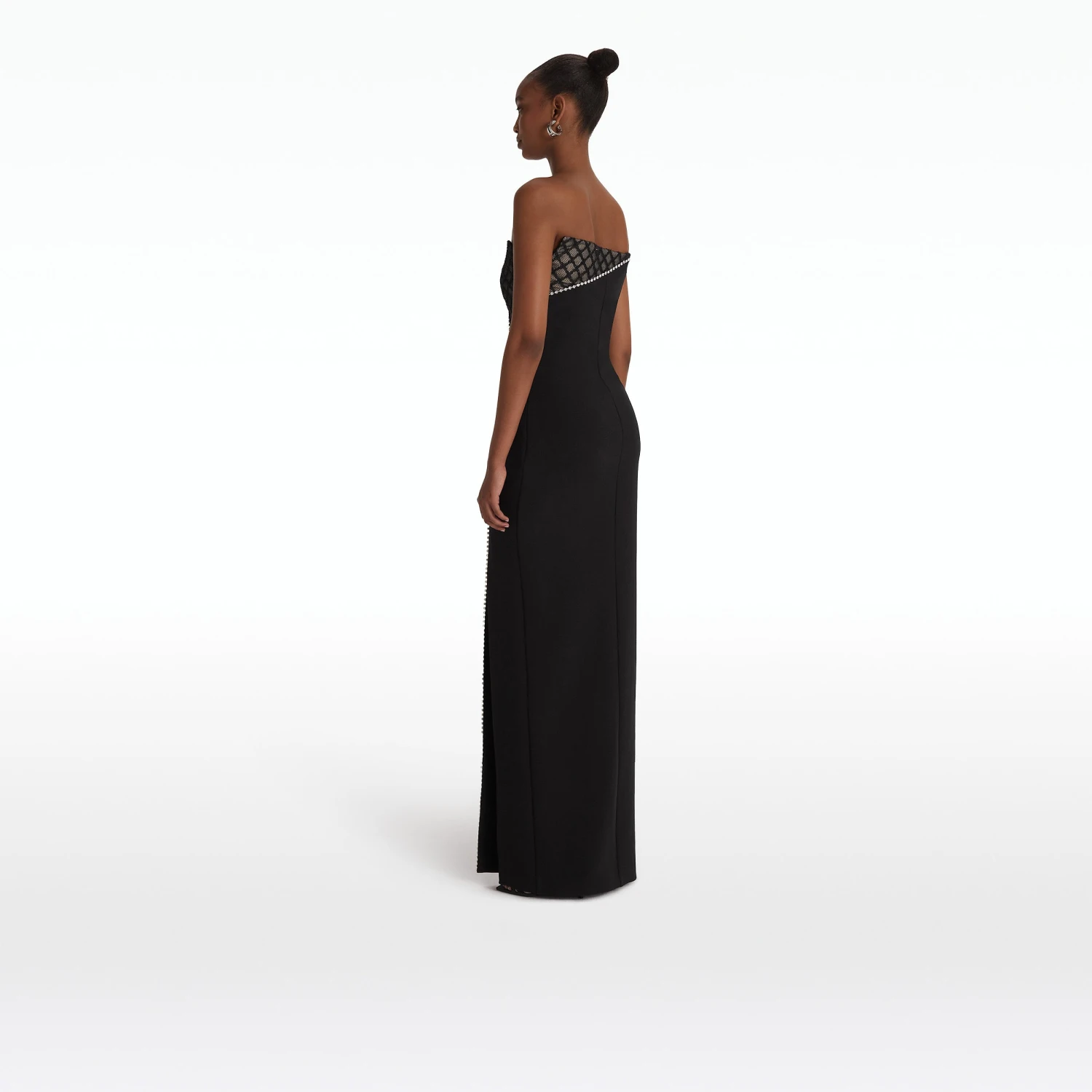 Aubrey Black Long Dress 2 Aubrey Black Long Dress - Image 2