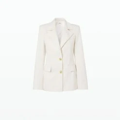 Solaris Ivory Jacket 9 Solaris Ivory Jacket -Cheap dresses store SS24 J157.1 HCD IVORY PACKSHOT pkf gradient 2500x2500 d72ffb6b 7b40 4428 897d 66d9a8beb4c3