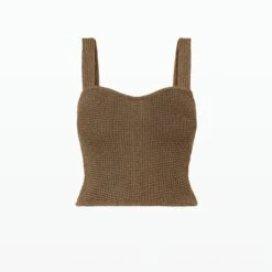 Geena Gold Knit Top -Cheap dresses store SS24 KN175.1 MA GOLD PACKSHOT pkf gradient 2500x2500 3660165c 5e1b 425d 975e 1d4516ff7a60